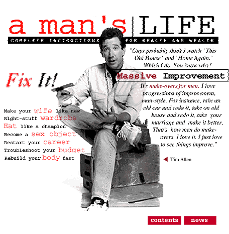 The Complete Contents of A Man's Life