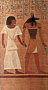 The Deceased in company with Horus